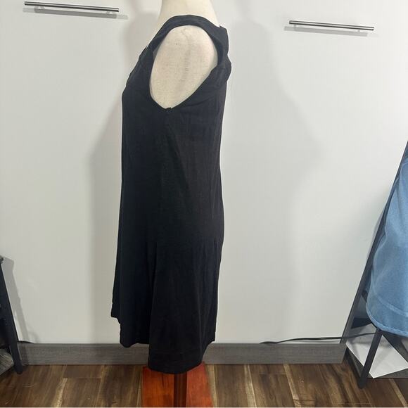 Horny Toad Size M Black Outdoors stretch Comfy Dress Summer Organic Sportswear - Picture 3 of 11